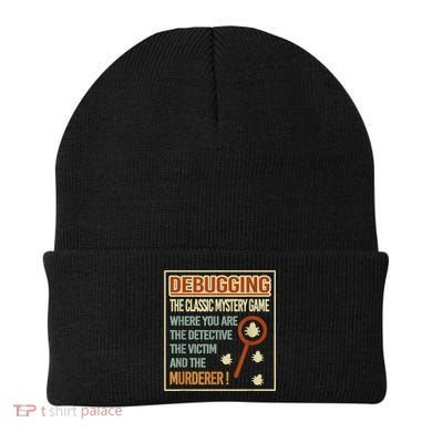 Retro Debugging Computer Science Programmers Coding Beanie