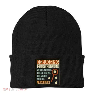 Retro Debugging Computer Science Programmers Coding Beanie