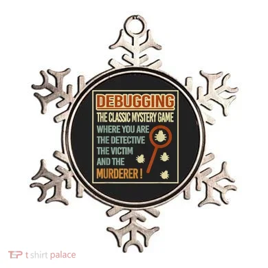Retro Debugging Computer Science Programmers Coding Ornament