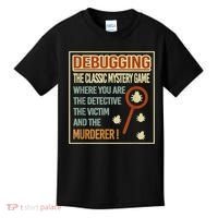 Retro Debugging Computer Science Programmers Coding Kids T-Shirt thumb 0