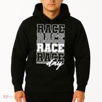 Race Day Checkered Racing Family Matching Fan Hoodie thumb 2