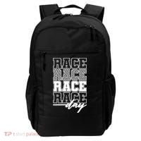 Race Day Checkered Racing Family Matching Fan Backpack thumb 0