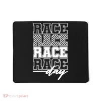 Race Day Checkered Racing Family Matching Fan Mousepad thumb 0