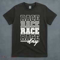 Race Day Checkered Racing Family Matching Fan T-Shirt thumb 4