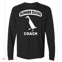 Runner Ducks Coach Indian Duck Comfort Colors Heavyweight Long Sleeve T-Shirt thumb 0