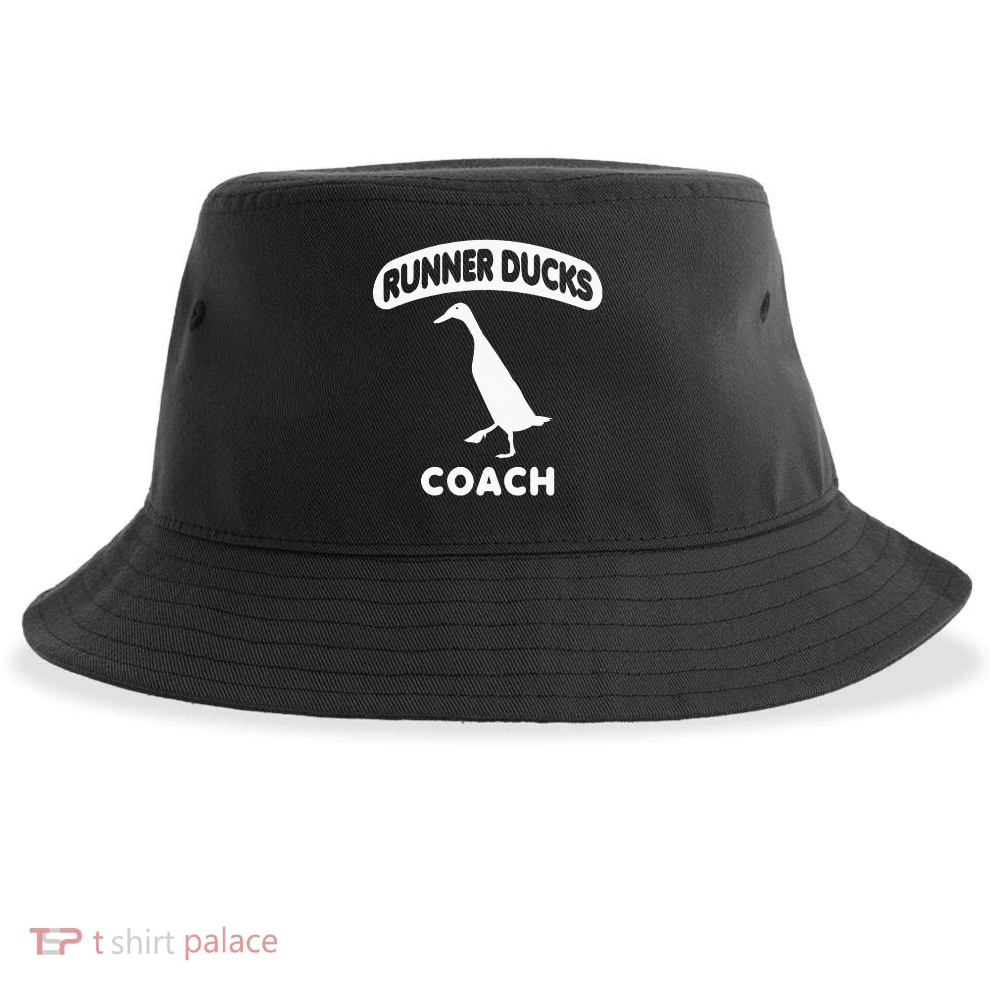 Runner Ducks Coach Indian Duck Sustainable Bucket Hat