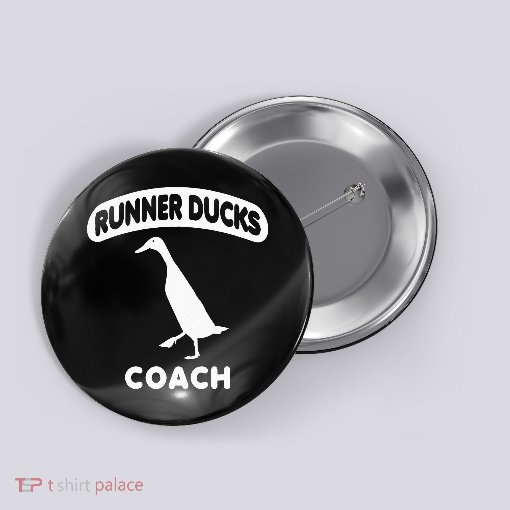 Runner Ducks Coach Indian Duck Button