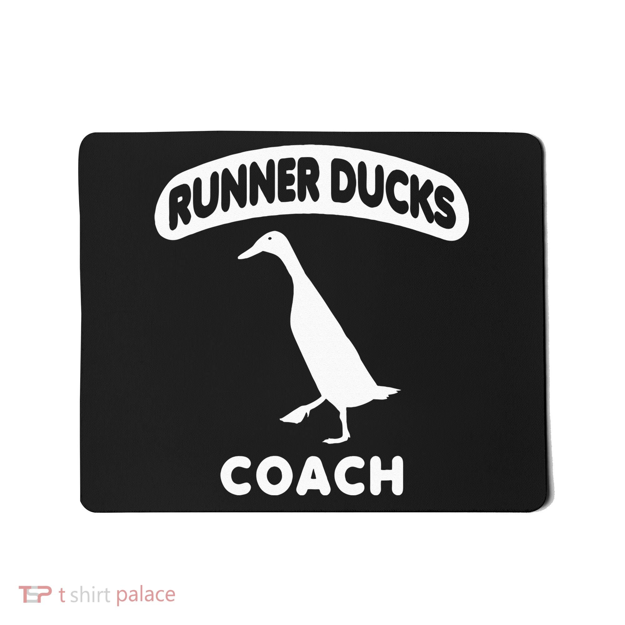 Runner Ducks Coach Indian Duck Mousepad