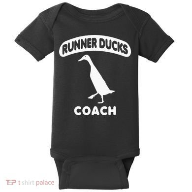 Runner Ducks Coach Indian Duck Baby Bodysuit