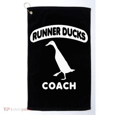 Runner Ducks Coach Indian Duck Golf Towel