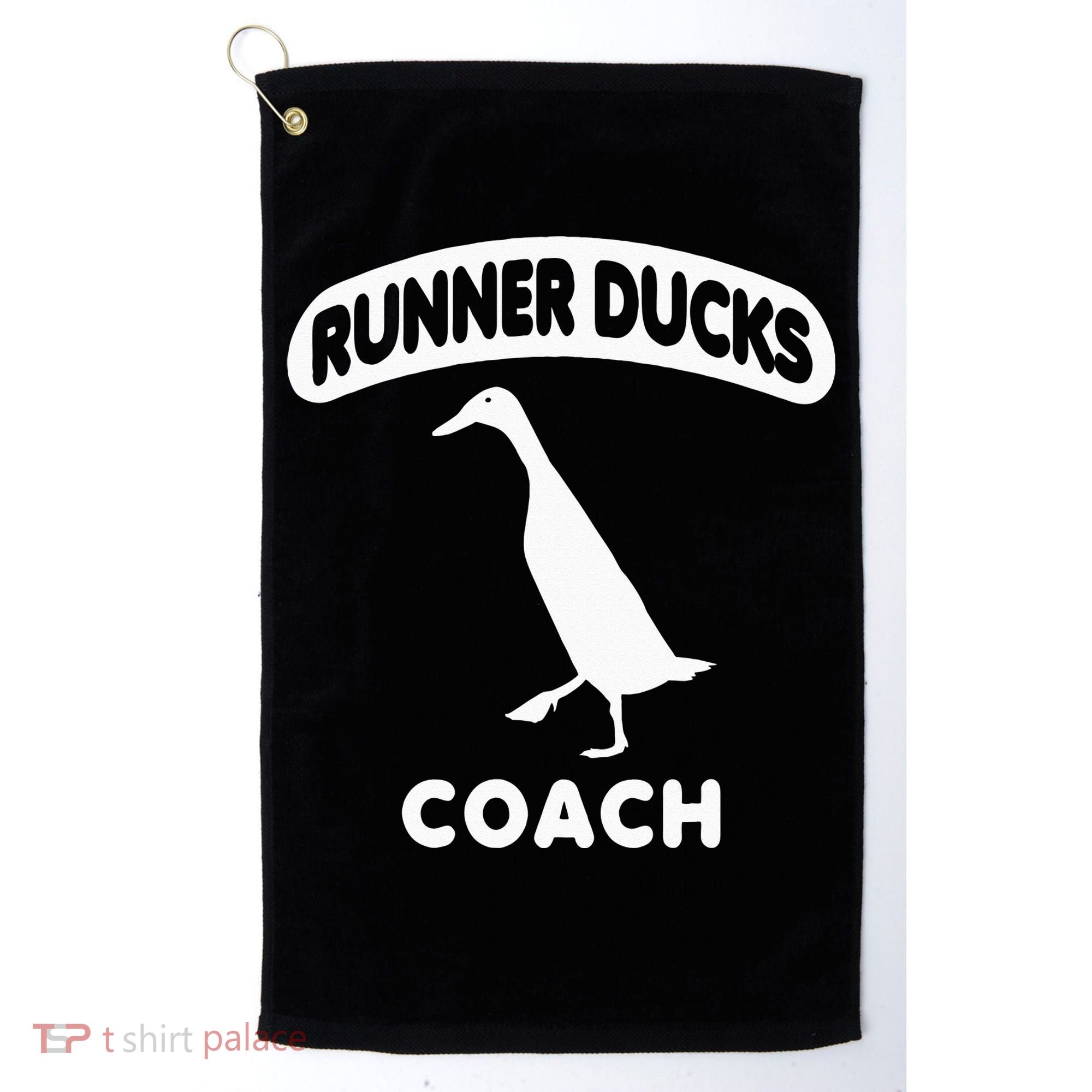 Runner Ducks Coach Indian Duck Golf Towel