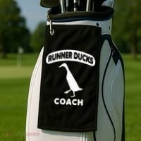 Runner Ducks Coach Indian Duck Golf Towel thumb 2