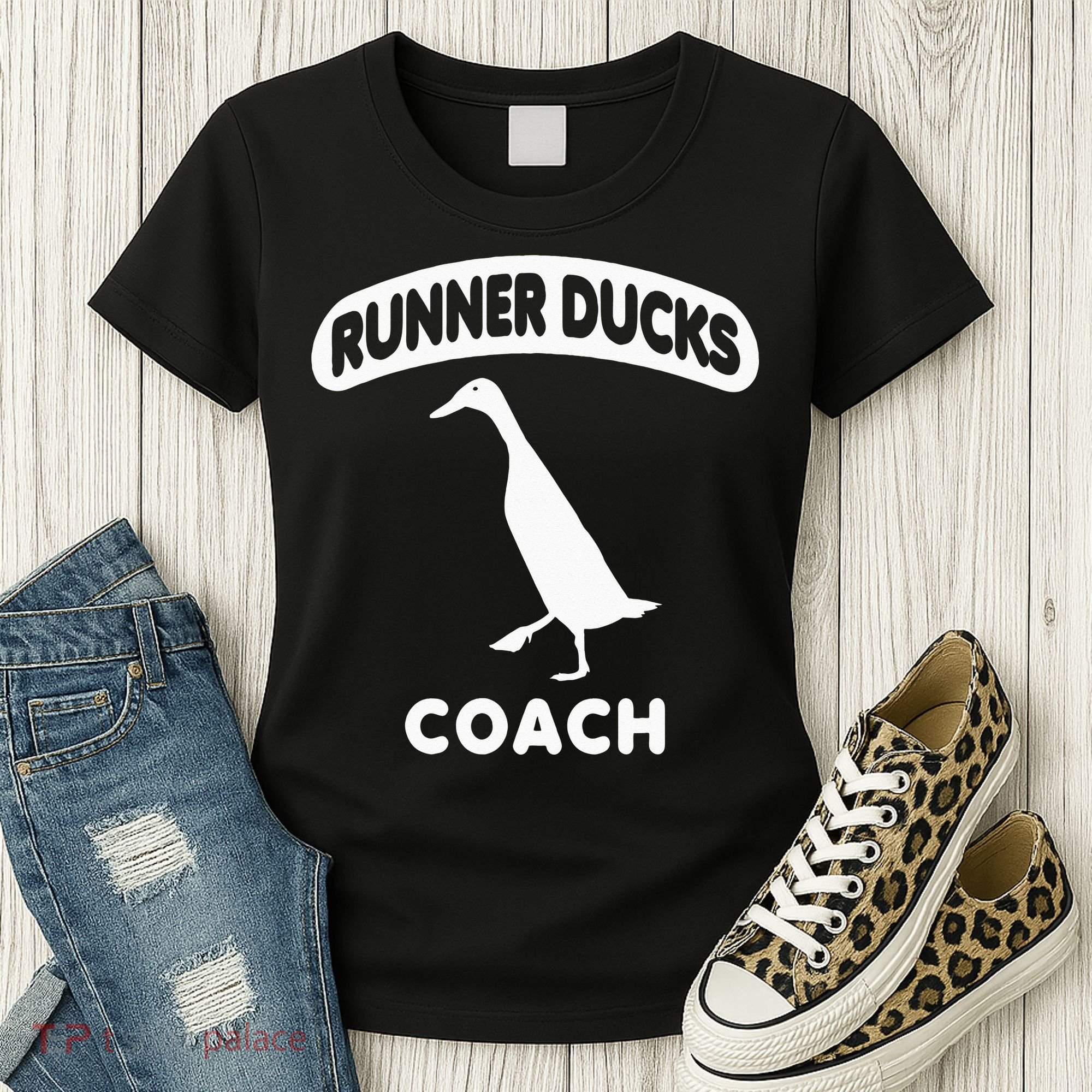 Runner Ducks Coach Indian Duck Women's T-Shirt