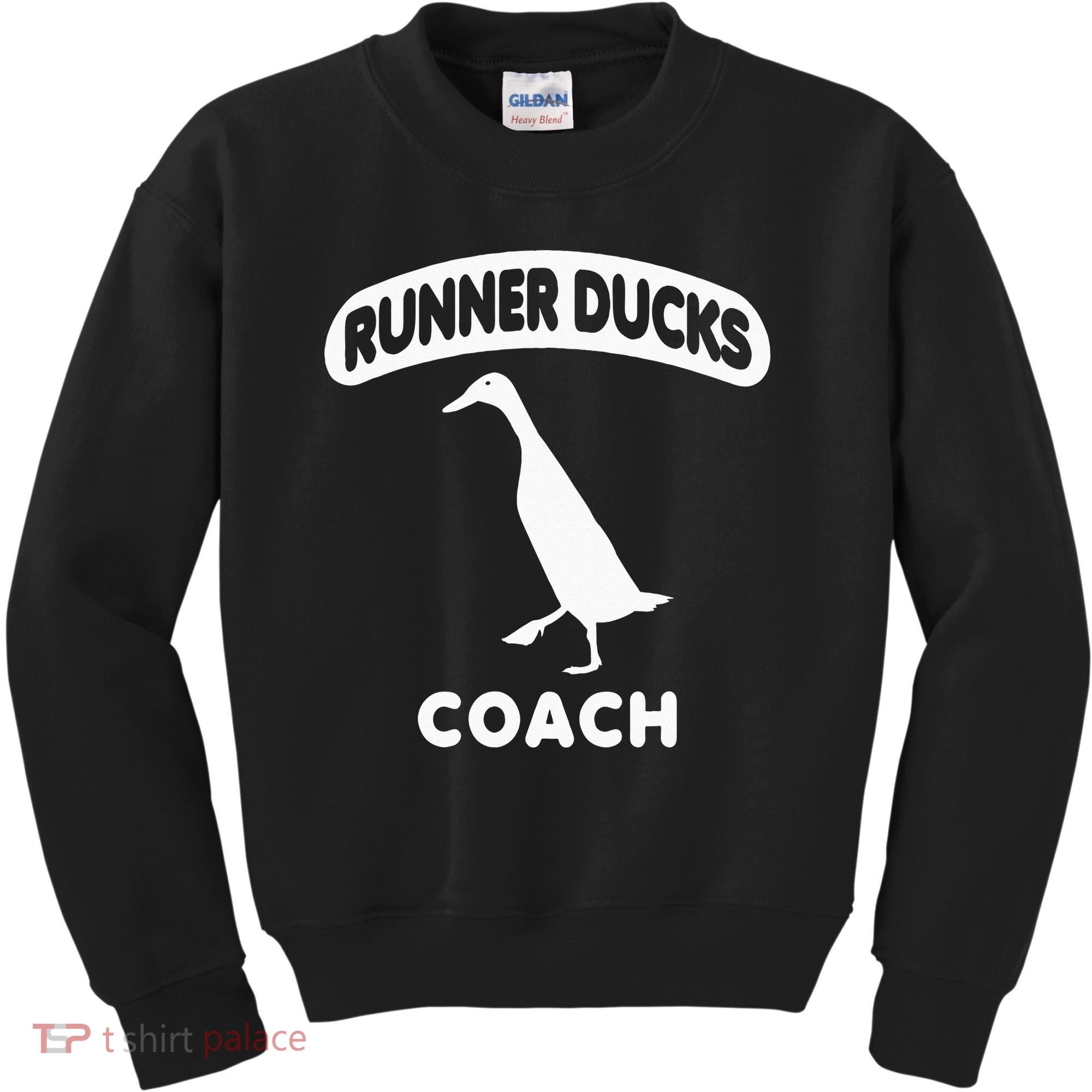 Runner Ducks Coach Indian Duck Kids Sweatshirt