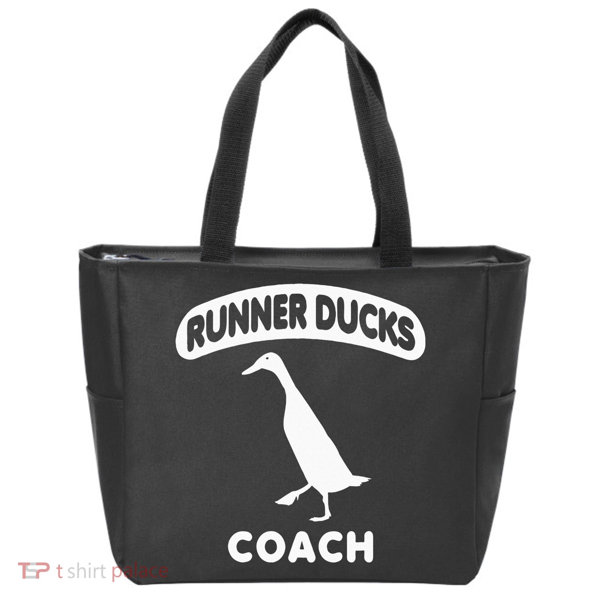 Runner Ducks Coach Indian Duck Tote Bag