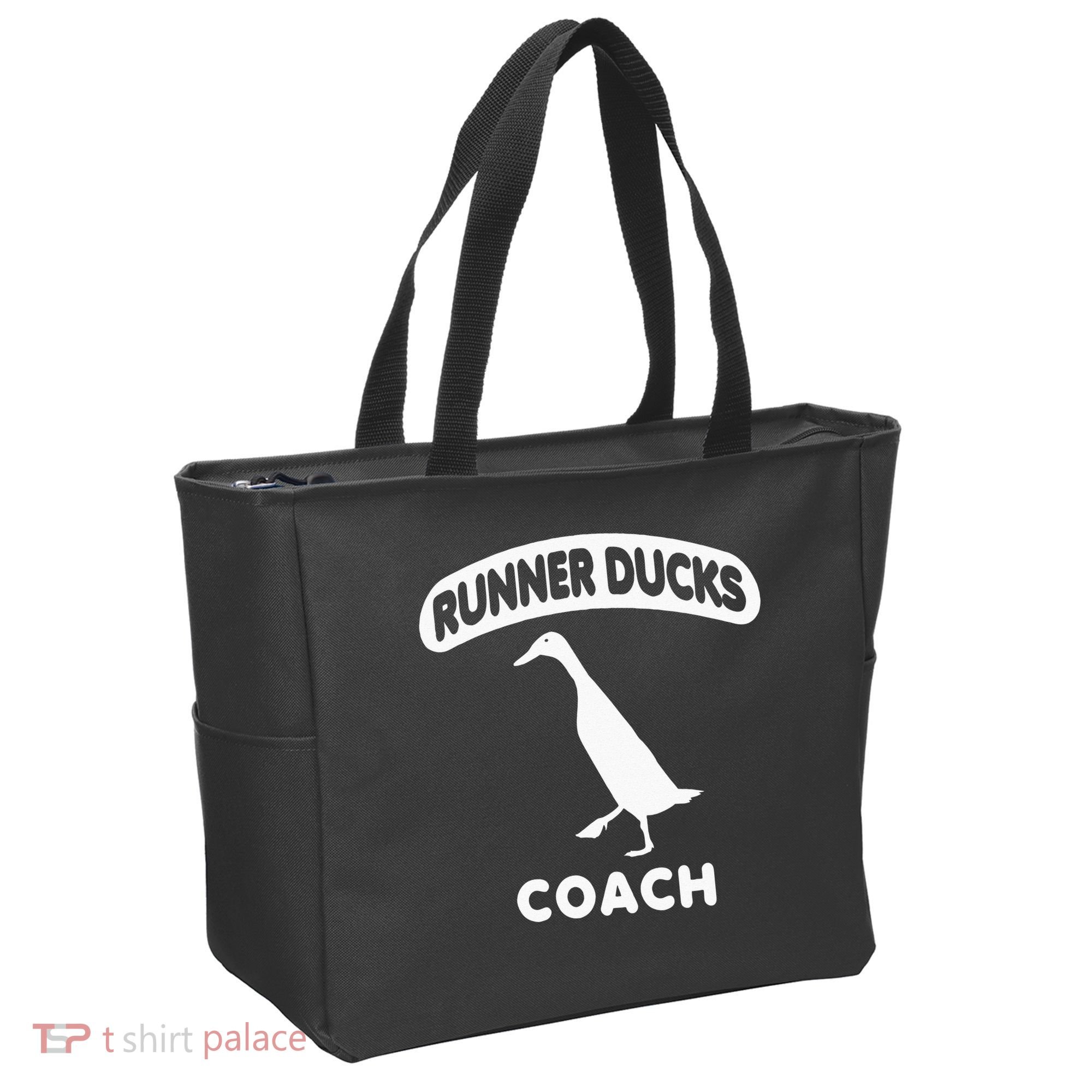 Runner Ducks Coach Indian Duck Tote Bag