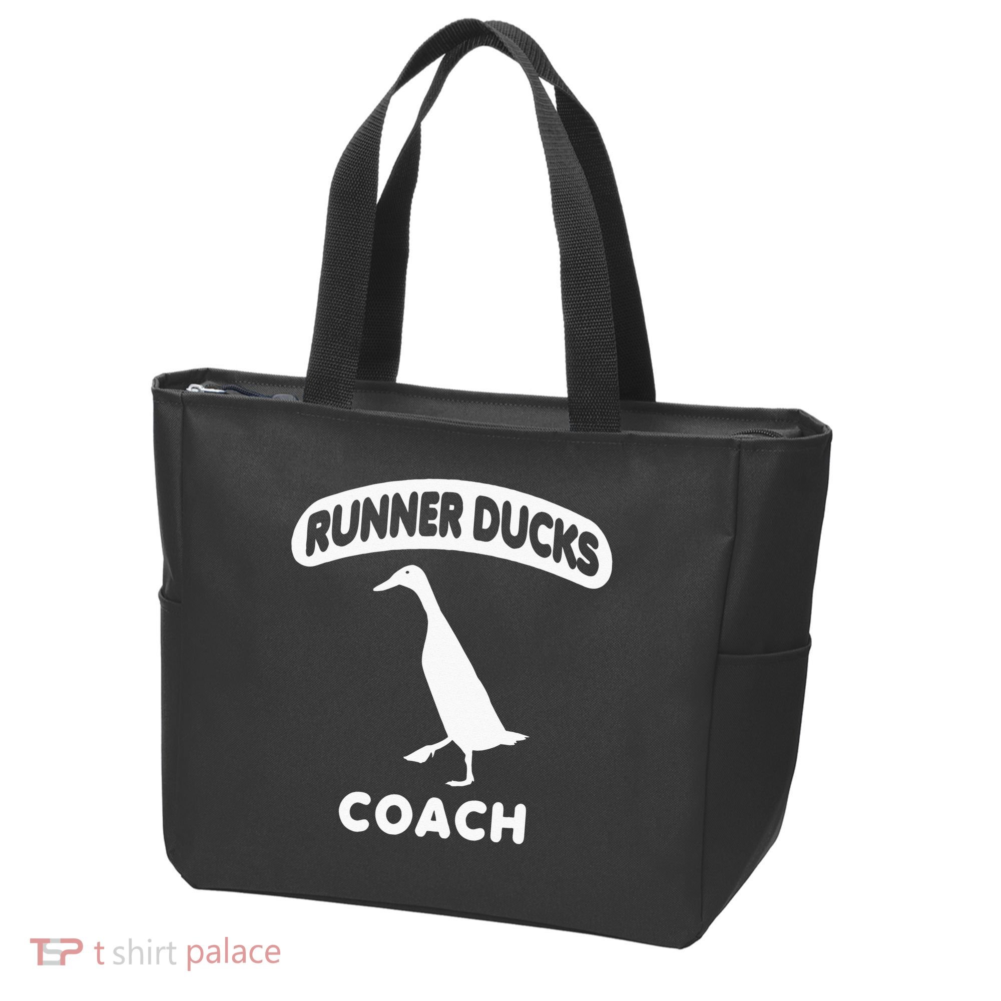 Runner Ducks Coach Indian Duck Tote Bag