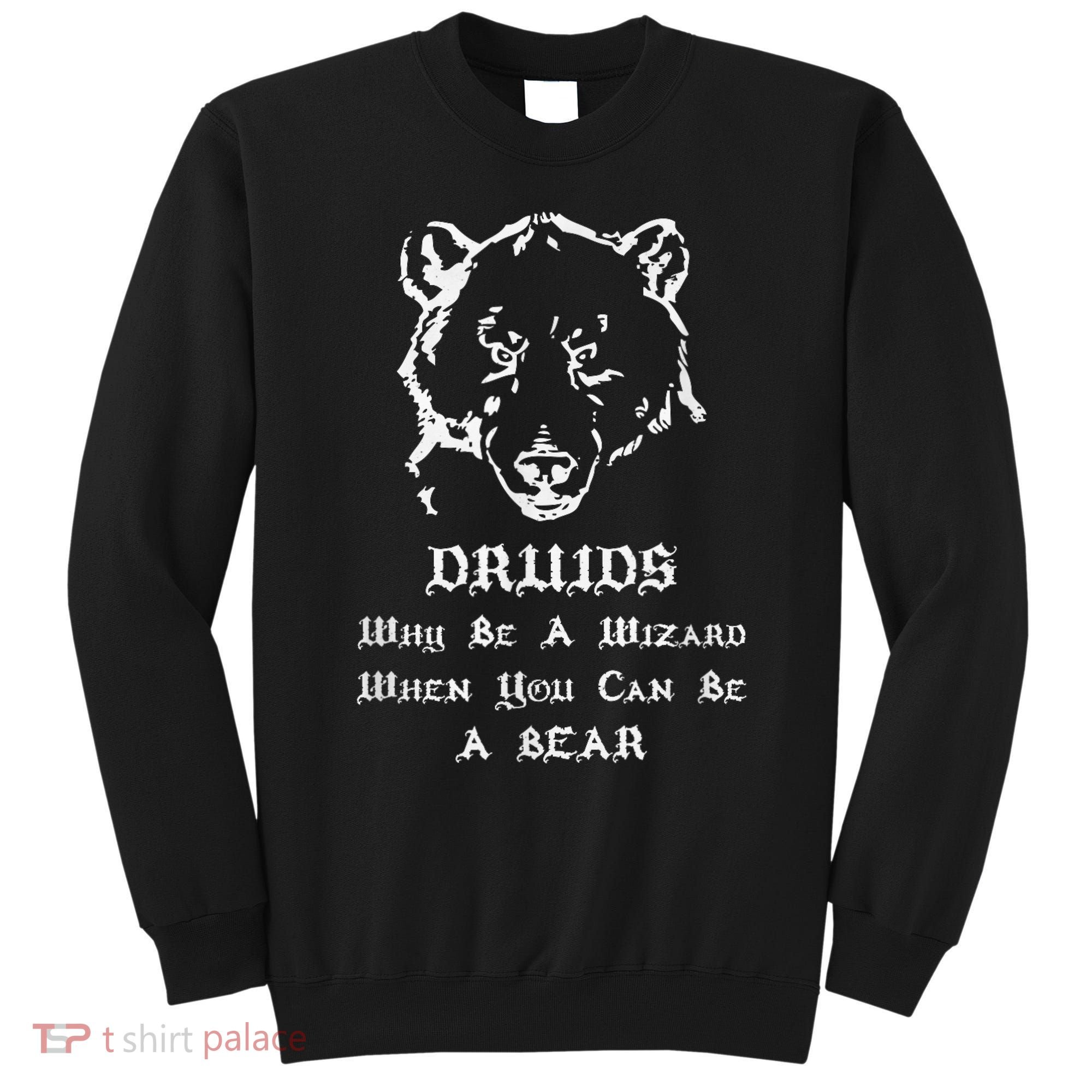 Roleplaying Druid Character Fantasy Gaming Sweatshirt