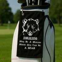 Roleplaying Druid Character Fantasy Gaming Golf Towel thumb 2