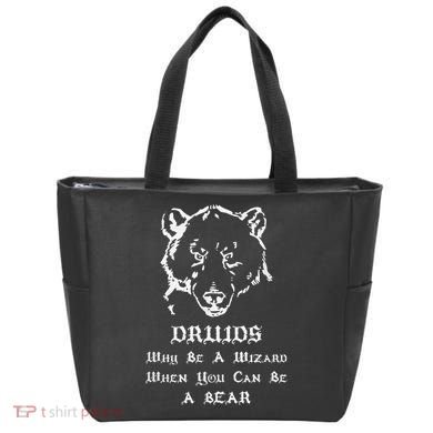 Roleplaying Druid Character Fantasy Gaming Tote Bag