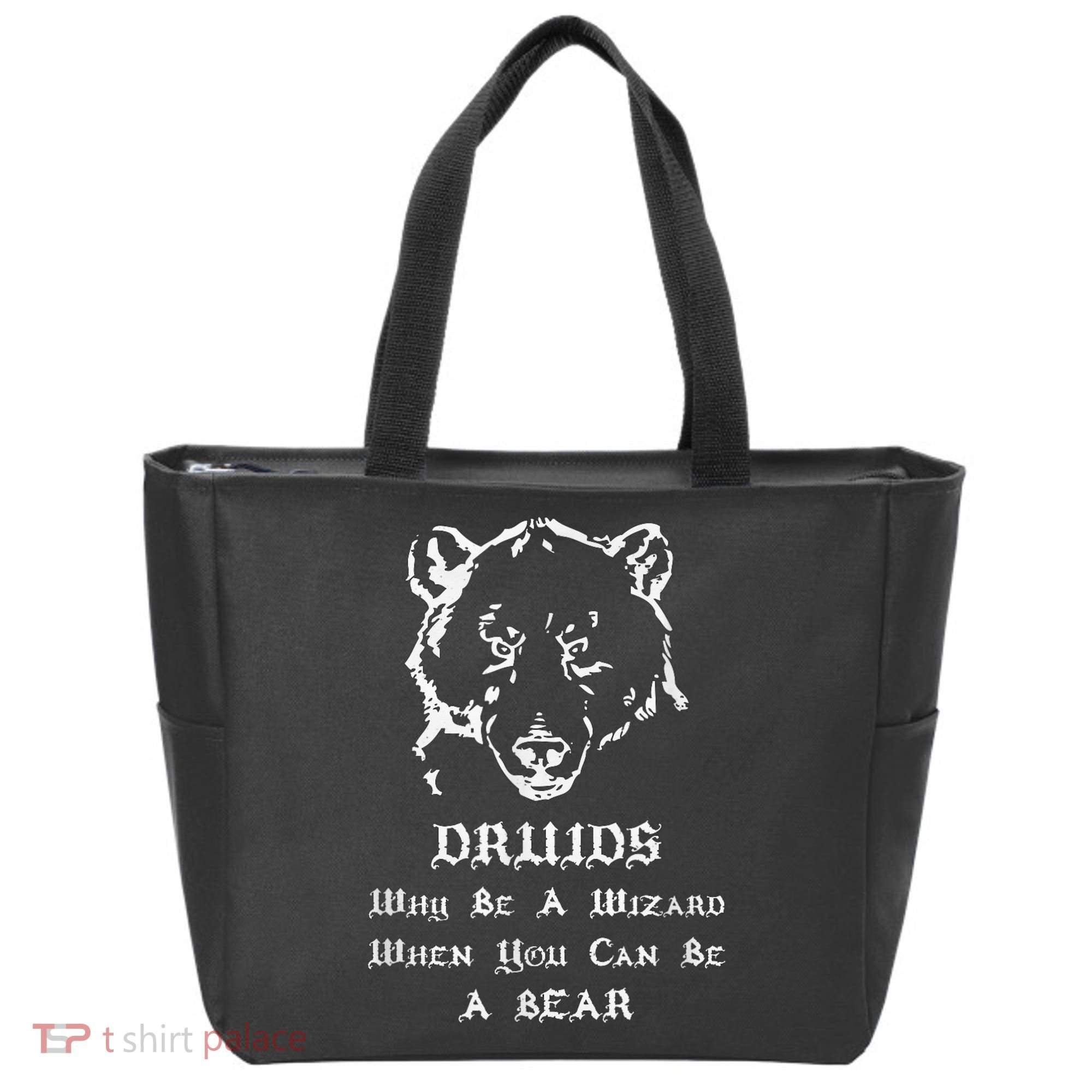 Roleplaying Druid Character Fantasy Gaming Tote Bag