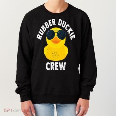 Rubber Duckie Crew Funny Rubber Duck Women's Sweatshirt