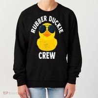 Rubber Duckie Crew Funny Rubber Duck Women's Sweatshirt thumb 0