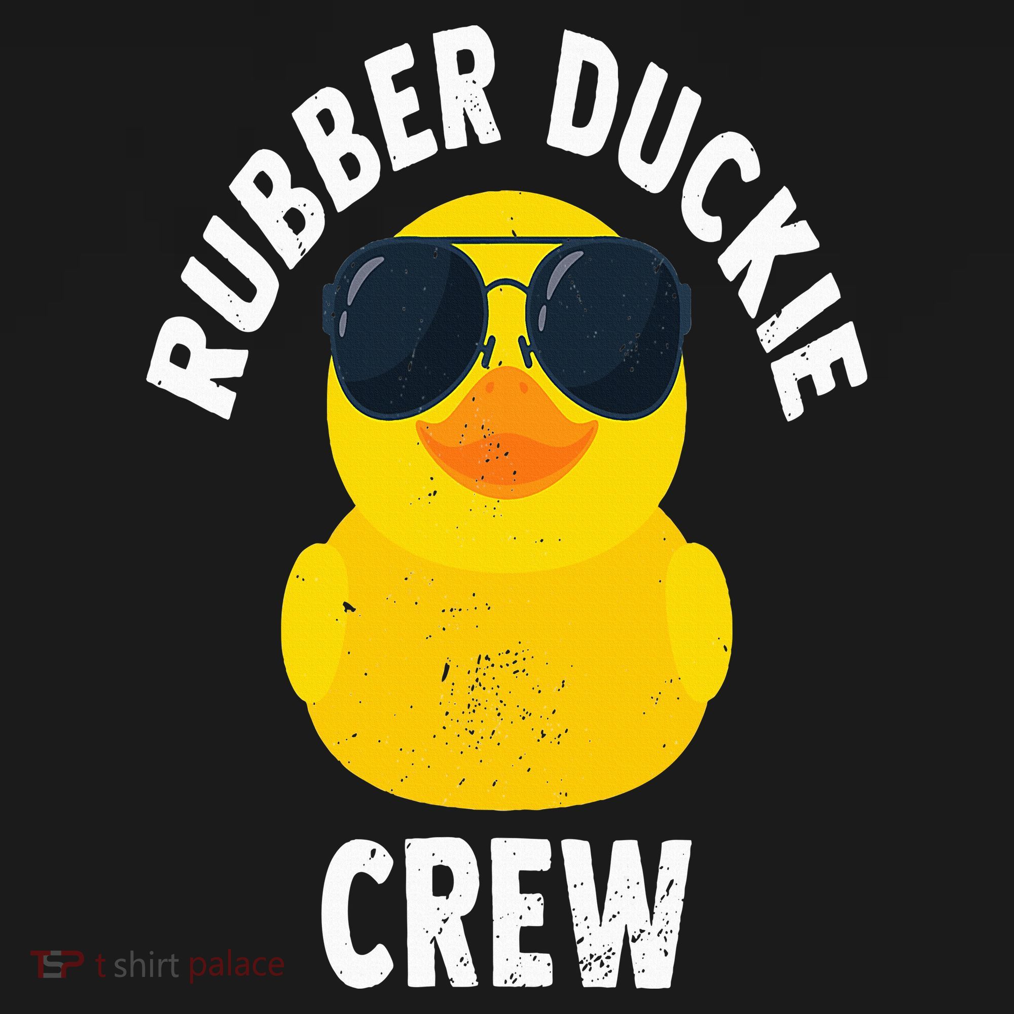 Rubber Duckie Crew Funny Rubber Duck Long Sleeve Shirt