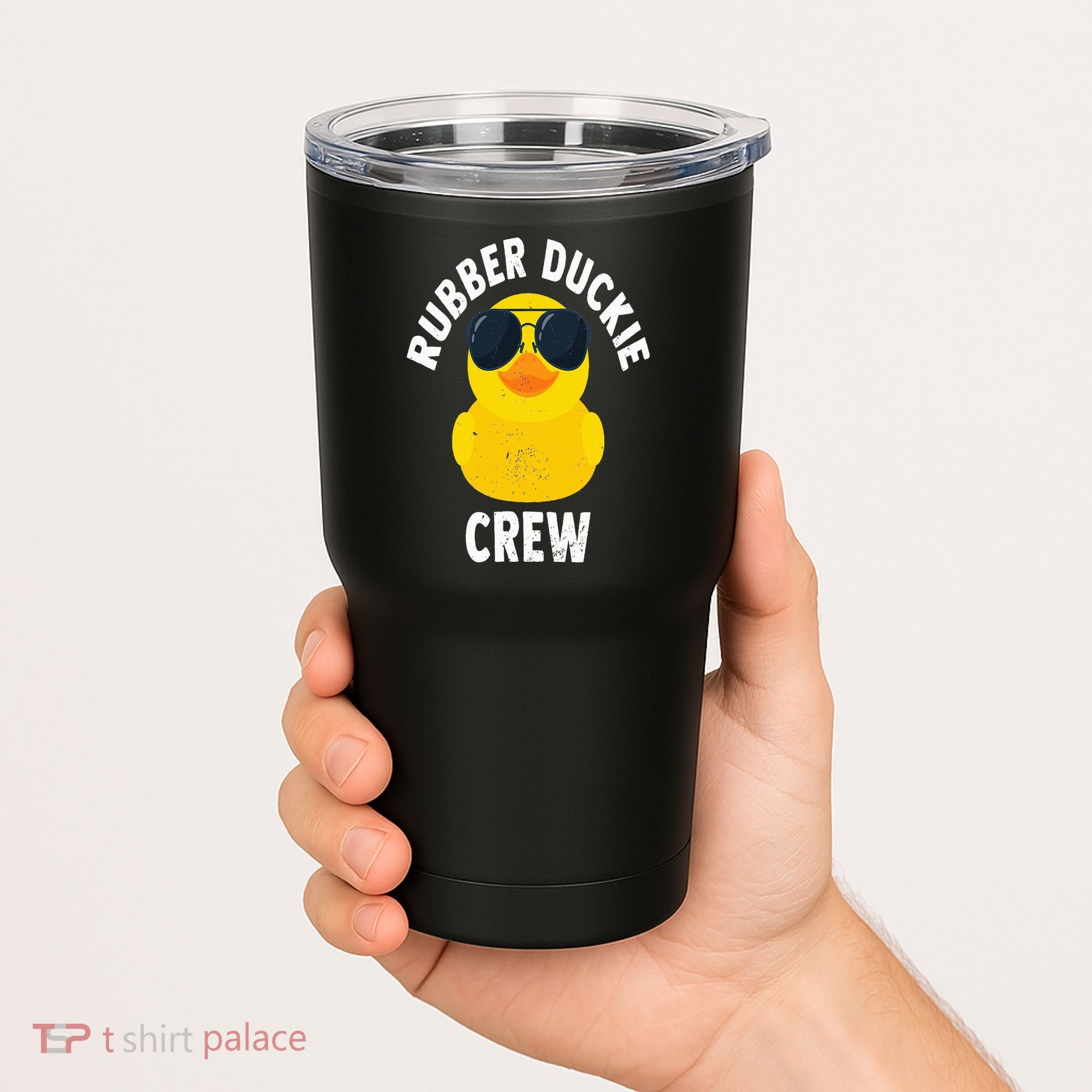 Rubber Duckie Crew Funny Rubber Duck Tumbler
