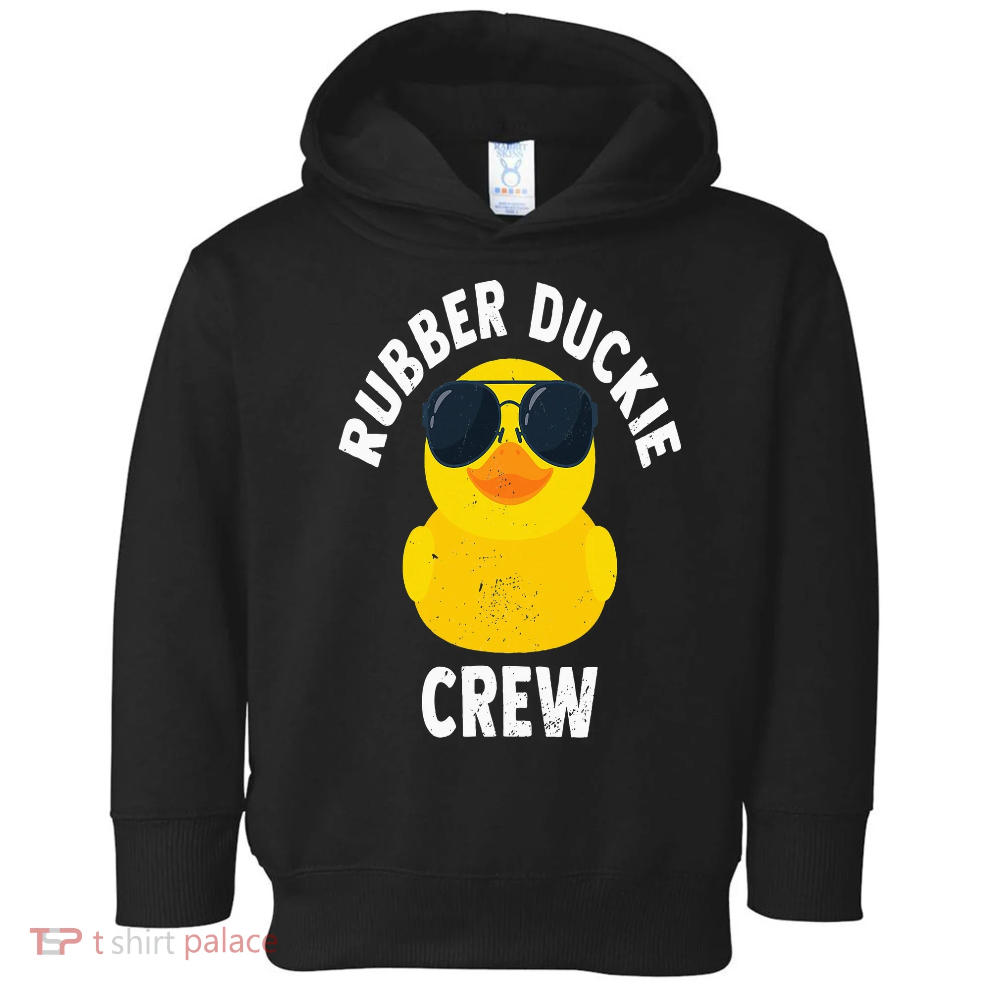 Rubber Duckie Crew Funny Rubber Duck Toddler Hoodie