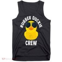 Rubber Duckie Crew Funny Rubber Duck Tank Top thumb 0