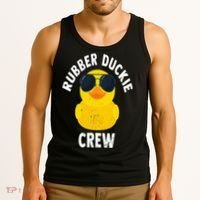 Rubber Duckie Crew Funny Rubber Duck Tank Top thumb 3