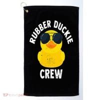 Rubber Duckie Crew Funny Rubber Duck Golf Towel thumb 0