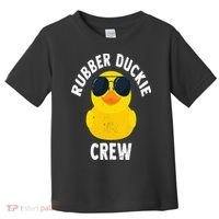 Rubber Duckie Crew Funny Rubber Duck Toddler T-Shirt thumb 0