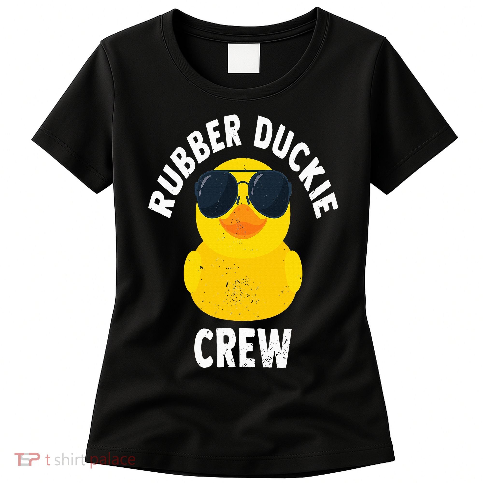 Rubber Duckie Crew Funny Rubber Duck Women's T-Shirt