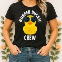 Rubber Duckie Crew Funny Rubber Duck Women's T-Shirt thumb 2
