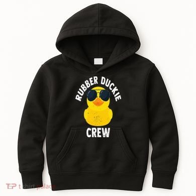 Rubber Duckie Crew Funny Rubber Duck Kids Hoodie