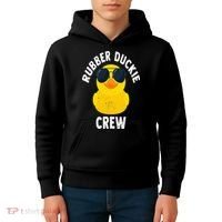 Rubber Duckie Crew Funny Rubber Duck Kids Hoodie thumb 4