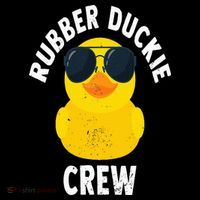 Rubber Duckie Crew Funny Rubber Duck Kids Long Sleeve Shirt thumb 2