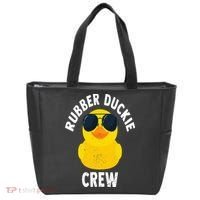 Rubber Duckie Crew Funny Rubber Duck Tote Bag thumb 0