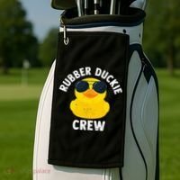 Rubber Duckie Crew retro Rubber Duck Golf Towel thumb 2