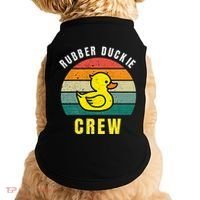 Rubber Duckie Crew Funny Rubber Duck Doggie Tank thumb 0