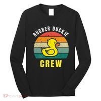 Rubber Duckie Crew Funny Rubber Duck Long Sleeve Shirt thumb 0