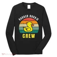 Rubber Duckie Crew Funny Rubber Duck Long Sleeve Shirt thumb 0