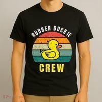 Rubber Duckie Crew Funny Rubber Duck T-Shirt thumb 3