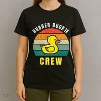 Rubber Duckie Crew Funny Rubber Duck T-Shirt thumb 4
