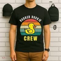 Rubber Duckie Crew Funny Rubber Duck T-Shirt thumb 6