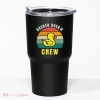Rubber Duckie Crew Funny Rubber Duck Tumbler thumb 0