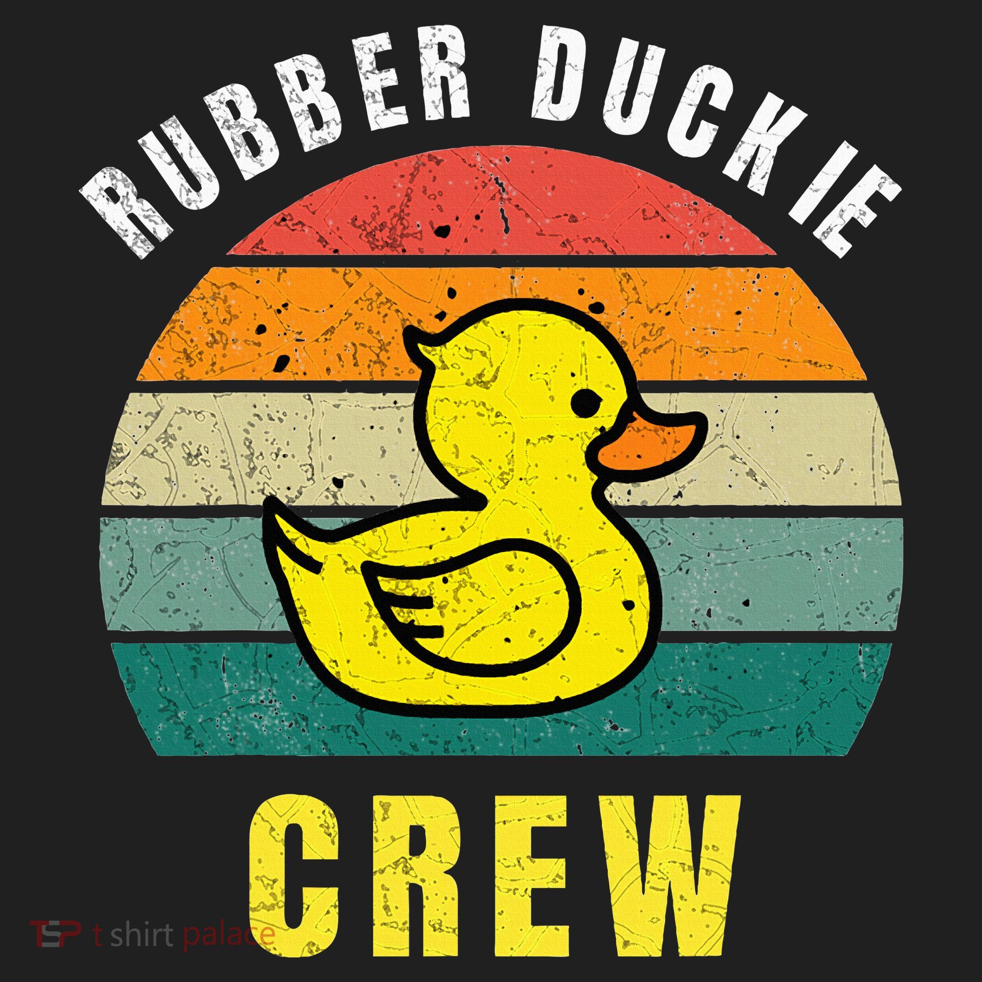 Rubber Duckie Crew Funny Rubber Duck Tumbler