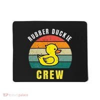 Rubber Duckie Crew Funny Rubber Duck Mousepad thumb 0
